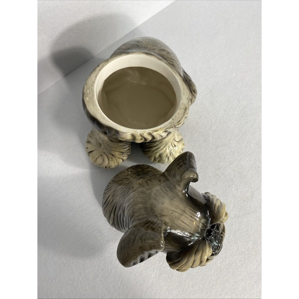 Big Sky Canine Dog Cookie Jar Canister Big Sky Carvers Kitchen Collection - Picture 4 of 10